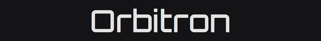 Orbitron Logo Fonts