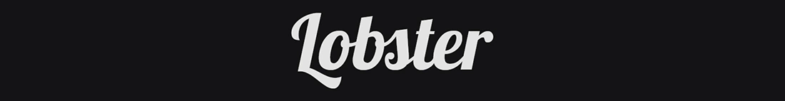 Lobster Logo Fonts