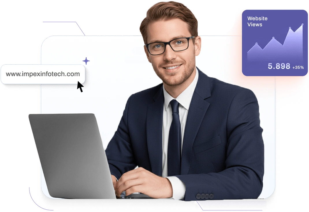 Mobile responsive website design on smartphone and tablet