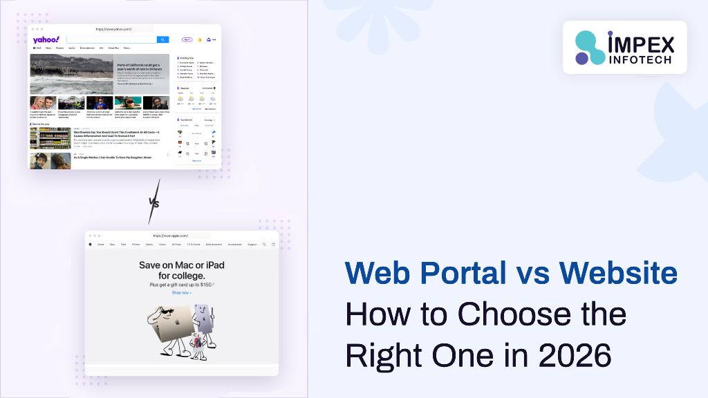 Web Portal vs Website: 10 Key Differences and How to Choose the Right One in 2026