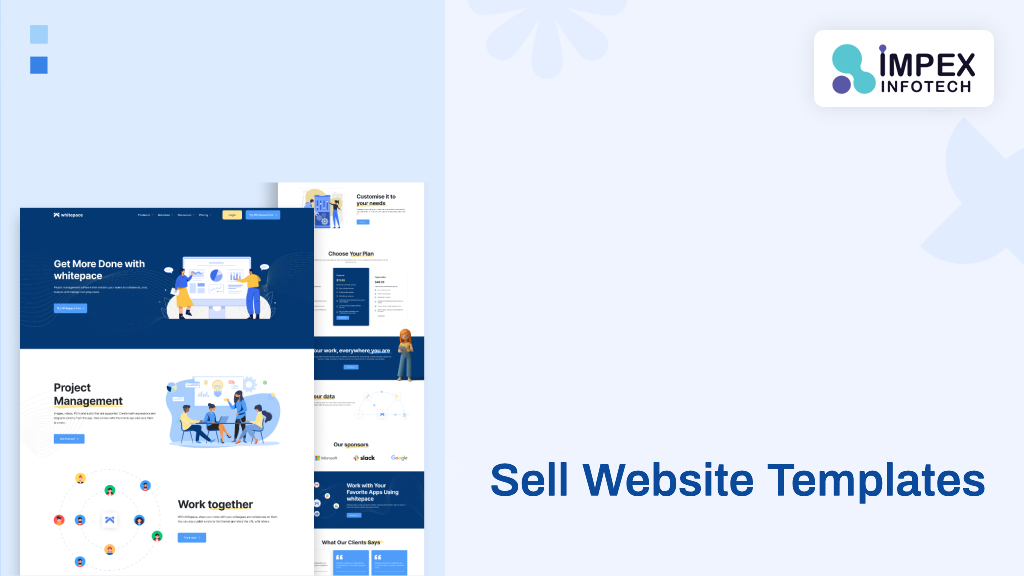 Sell Website Templates
